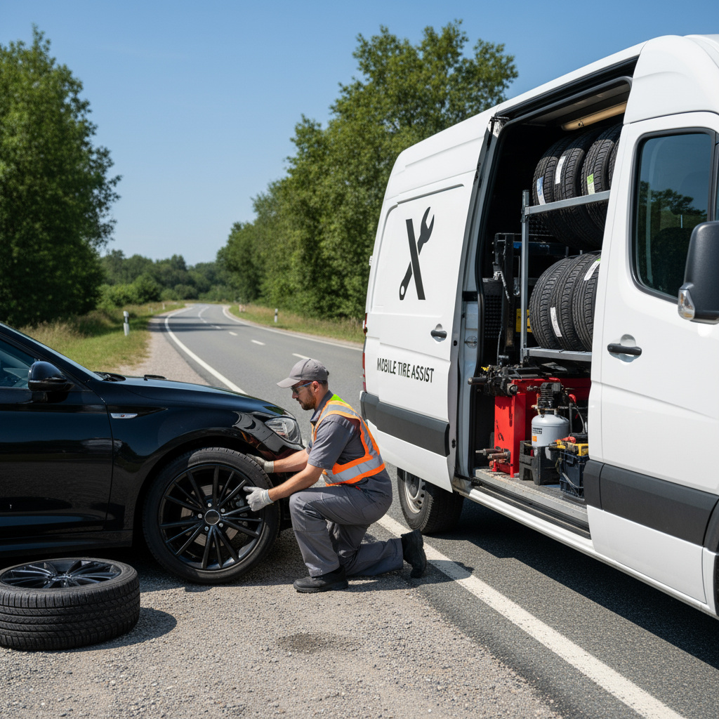 Mobiler Reifenservice von Tramelvio